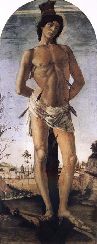 Sandro Botticelli San Sebastian Germany oil painting art